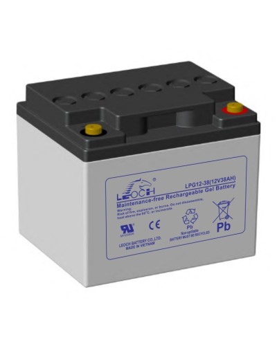 LEOCH LPG 12-38. Аккумулятор герметичный свинцово-кислотный. LEOCH в Ангарске
