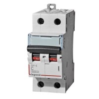Автоматический выключатель DX3-E C40 2П 6000/6kA (407281). Автоматический выключатель. LegranD