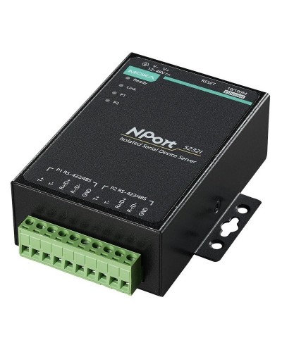 NPort 5232I. 2-портовый асинхронный сервер. MOXA в Ангарске
