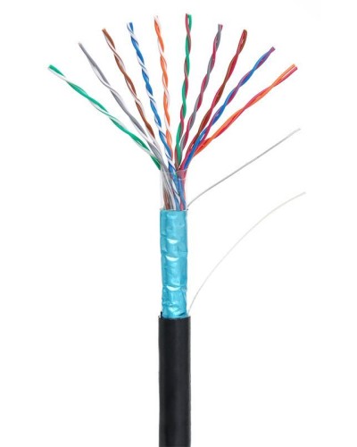 F/UTP 10pair, Cat5, Out, PE (EC-UF010-5-PE-BK-3). Кабель «витая пара» (LAN) для структурированных систем связи. NETLAN в Ангарске