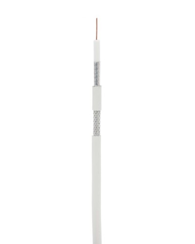 RG-6 CCS, In, PVC (EC-C2-32123A-WT-3). Кабель коаксиальный омедненный. NETLAN в Ангарске