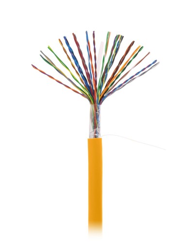 U/UTP 25pair, Cat5, In, LSZH (EC-UU025-5-LSZH-OR-3). Кабель «витая пара» (LAN) для структурированных систем связи. NETLAN в Ангарске
