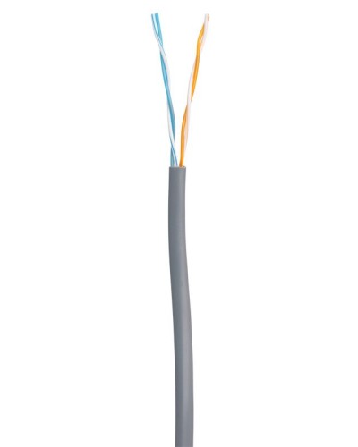 U/UTP 2pair, Cat5, In, PVC (EC-UU002-5-PVC-GY-5). Кабель «витая пара» (LAN) для структурированных систем связи. NETLAN в Ангарске