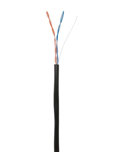 U/UTP 2pair, Cat5, Out, PE (EC-UU002-5-PE-BK). Кабель «витая пара» (LAN) для структурированных систем связи. NETLAN в Ангарске