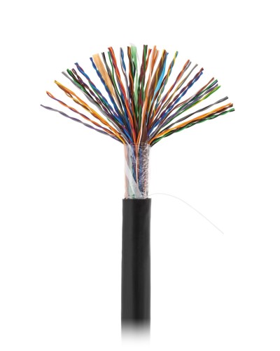 U/UTP 50pair, Cat5, Out, PE (EC-UU050-5-PE-BK-3). Кабель «витая пара» (LAN) для структурированных систем связи. NETLAN в Ангарске