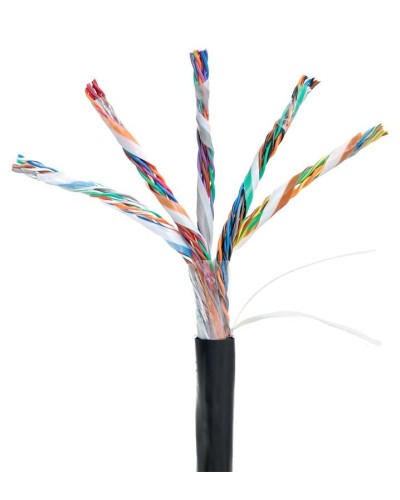 U/UTP 25pair, Cat5, Out, PE (EC-UU025-5-PE-BK-3). Кабель «витая пара» (LAN) для структурированных систем связи. NETLAN в Ангарске