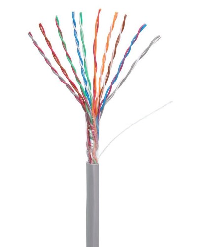 U/UTP 10pair, Cat5, In, PVC (EC-UU010-5-PVC-GY-3). Кабель «витая пара» (LAN) для структурированных систем связи. NETLAN в Ангарске