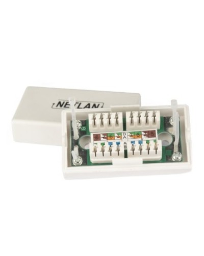 EC-UCB-IDC-UD2-WT-10 (10 шт). Проходной соединитель. NETLAN в Ангарске