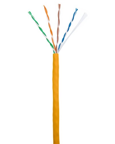 U/UTP 4pair, Cat5e, In, LSZH (EC-UU004-5E-LSZH-OR-1). Кабель «витая пара» (LAN) для структурированных систем связи. NETLAN в Ангарске
