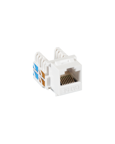 EC-UKJ-UD2-WT-10 (10шт). Вставка Keystone Jack RJ-45. NETLAN в Ангарске