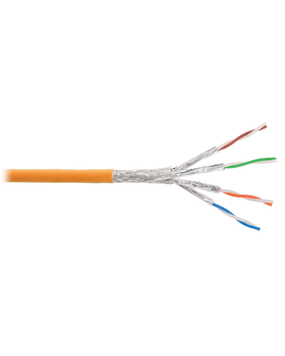 S/FTP, 4pair, Cat.6a, Solid, In, LSZH (NKL 9355C-OR). Кабель «витая пара» (LAN) для структурированных систем связи. NIKOLAN в Ангарске