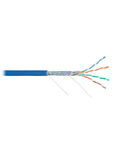 F/UTP 4pair, Cat5e, Solid, In, нг(А)-HF (NMC 4200C-BL). Кабель «витая пара» (LAN) для структурированных систем связи. NIKOMAX в Ангарске