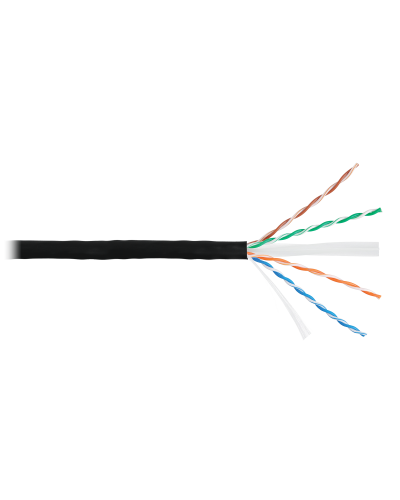 U/UTP 4pair, Cat6, Solid, In/Out, нг(А)-HF (NMC 4140C-BK). Кабель «витая пара» (LAN) для структурированных систем связи. NIKOMAX в Ангарске