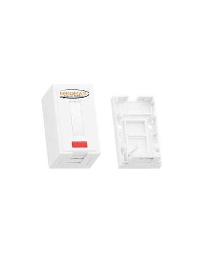 NMC-MB1P-ST-WT. Корпус настенной розетки. NIKOMAX в Ангарске
