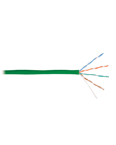 U/UTP 4pair, Cat5e, Solid, In, PVC (NMC 4100A-GN). Кабель «витая пара» (LAN) для структурированных систем связи. NIKOMAX в Ангарске