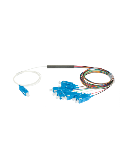 NMF-SPP1X8A1-SCU-M. Сплиттер планарный 1x8, 9/125мкм, SC/UPC, 0.9 мм. NIKOMAX в Ангарске