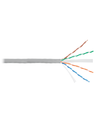 U/UTP 4pair, Cat6, Solid, In, PVC (NMC 4140A-GY). Кабель «витая пара» (LAN) для структурированных систем связи. NIKOMAX в Ангарске