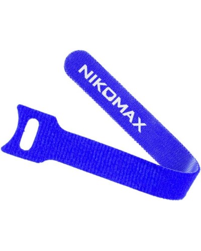 NMC-CTV210-16-SB-BL-10 (10шт). Стяжка-липучка с мягкой пряжкой. NIKOMAX в Ангарске
