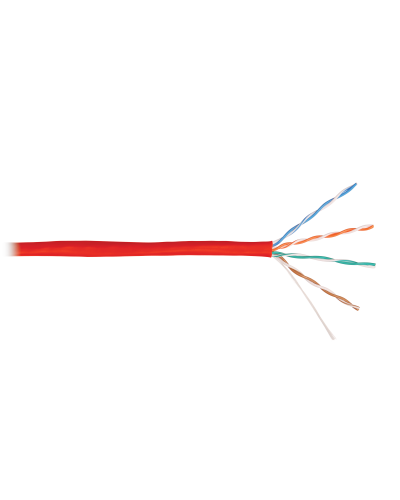U/UTP 4pair, Cat5e, Solid, In, нг(А)-HF (NMC 9100C-RD). Кабель «витая пара» (LAN) для структурированных систем связи. NIKOMAX в Ангарске