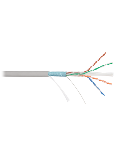 F/UTP 4pair, Cat6, Solid, In, нг(А)-HF (NMC 4240C-GY). Кабель «витая пара» (LAN) для структурированных систем связи. NIKOMAX в Ангарске