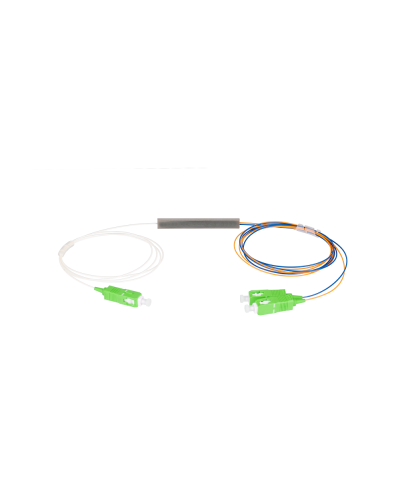 NMF-SPP1X2A1-SCA-M. Сплиттер планарный 1x2, 9/125мкм, SC/APC, 0.9 мм. NIKOMAX в Ангарске