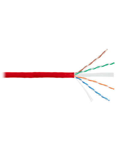 U/UTP 4pair, Cat6, Solid, In, нг(А)-HF (NMC 4140C-RD). Кабель «витая пара» (LAN) для структурированных систем связи. NIKOMAX в Ангарске
