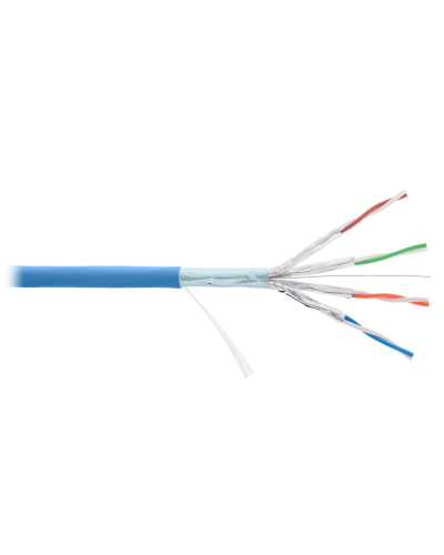 F/FTP 4pair, Cat6a, Solid, In, нг(А)-HF (NMC 4355C-IB). Кабель «витая пара» (LAN) для структурированных систем связи. NIKOMAX в Ангарске