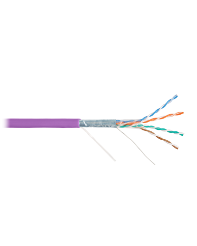 F/UTP 4pair, Cat5e, Solid, In, нг(А)-HF (NMC 4200C-VL). Кабель «витая пара» (LAN) для структурированных систем связи. NIKOMAX в Ангарске
