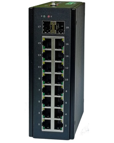 NIS-3200-216PSG (63P16SG2). Коммутатор неуправляемый с PoE. NSGate в Ангарске