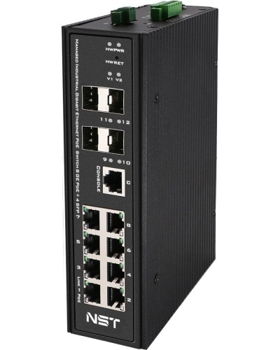 NS-SW-8G4G-SPL/IM. Коммутатор с PoE. NST в Ангарске
