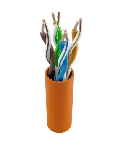 NTSS-IN-UTP4-5Е-LSZH-OR кат.5E UTP 4 пары 24AWG LSZH внутренний 305м оранжевый. Кабель «витая пара» (LAN) для структурированных систем связи. NTSS в Ангарске