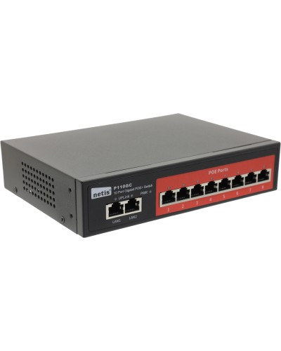 Netis P110GC. Коммутатор сетевой PoE неуправляемый. Netis в Ангарске