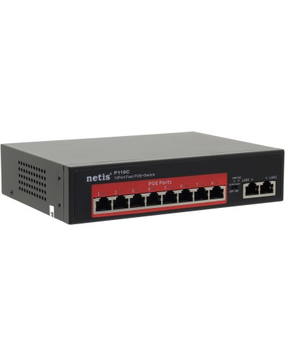 Netis P110C. Коммутатор сетевой PoE неуправляемый. Netis в Ангарске