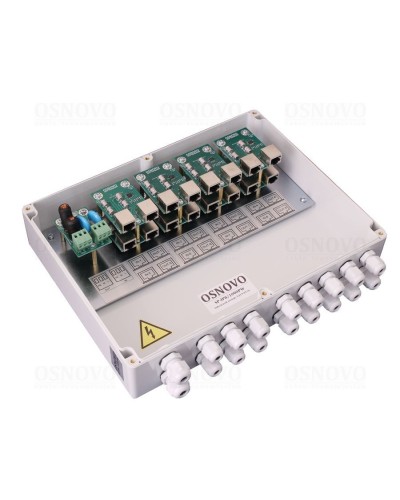 SP-IP8/1000PW. Устройство грозозащиты цепей Ethernet. OSNOVO в Ангарске