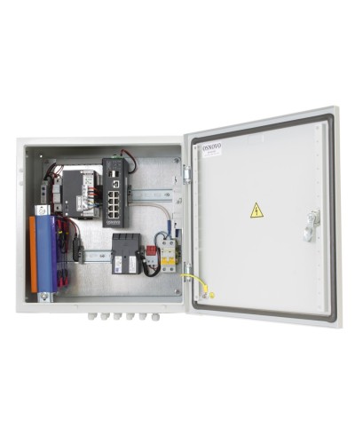 OS-44TB1(SW-80802/ILS(port 90W)). Уличный коммутатор с PoE. OSNOVO в Ангарске