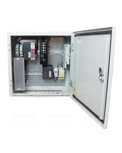OS-44TB1(SW-60812/I). Уличная станция с термостабилизацией и резервным питанием. OSNOVO в Ангарске