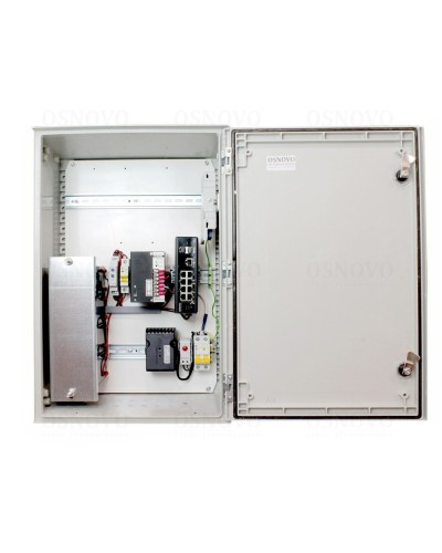 OSP-46TB1(SW-60812/I). Уличная станция с термостабилизацией и резервным питанием. OSNOVO в Ангарске