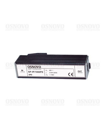 SP-IP/1000PD. Устройство грозозащиты цепей Ethernet. OSNOVO в Ангарске