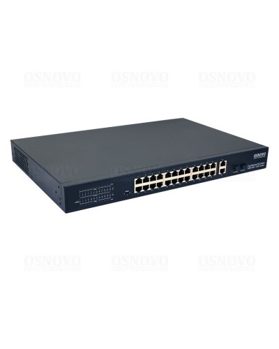 SW-62422(400W). Коммутатор 24-портовый  Fast Ethernet с PoE. OSNOVO в Ангарске