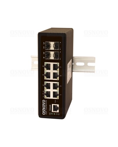SW-70804/IL. Промышленный коммутатор Gigabit Ethernet на 12 портов. OSNOVO в Ангарске
