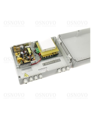 SW-80402-W(port 60W). Коммутатор 6-портовый. OSNOVO в Ангарске