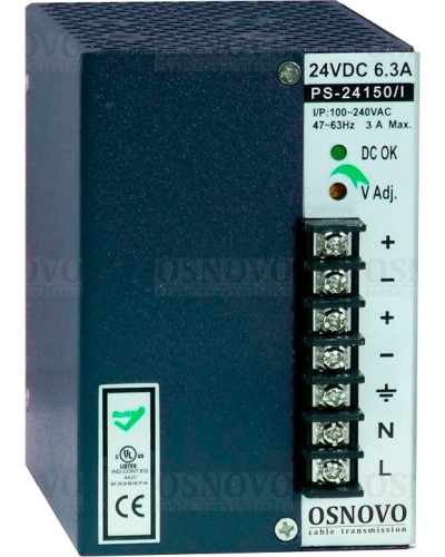 PS-24150/I. Блок питания промышленный. OSNOVO в Ангарске