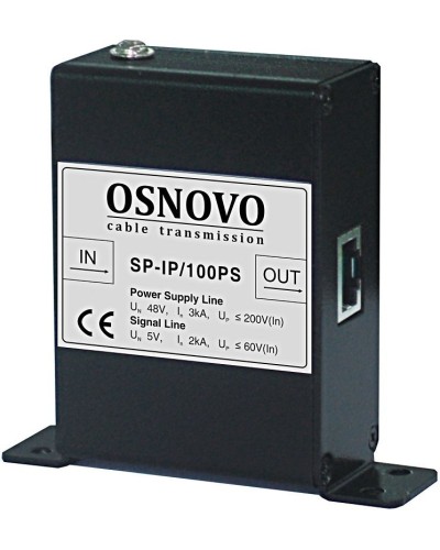SP-IP/100PS. Устройство грозозащиты цепей Ethernet. OSNOVO в Ангарске
