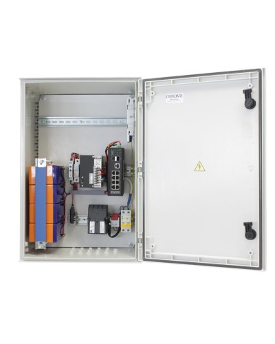 OSP-46TB1(SW-80802/ILS(port 90W)). Уличный коммутатор с PoE. OSNOVO в Ангарске