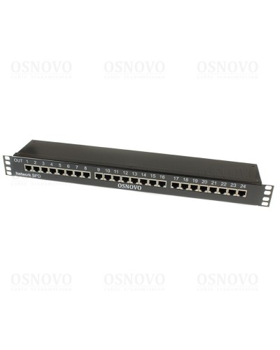 SP-IP24/1000PR. Устройство грозозащиты цепей Ethernet. OSNOVO в Ангарске