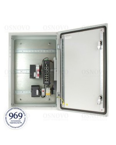 OS-46T1(SW-80822/ILR). Уличная станция с термостабилизацией и резервным питанием. OSNOVO в Ангарске