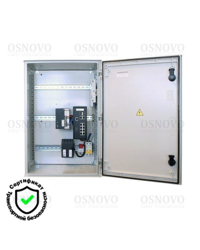 OSP-46T1(SW-80822/ILR). Уличная станция с термостабилизацией и резервным питанием. OSNOVO в Ангарске