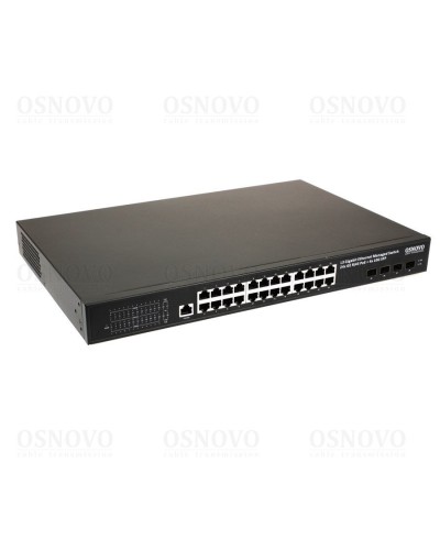 SW-24G4X-1L. Коммутатор с PoE. OSNOVO в Ангарске