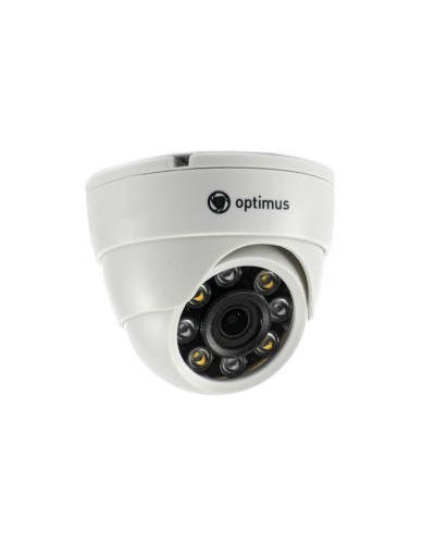 IP-E022.1(2.8)PL_DP03. Видеокамера IP купольная. Optimus в Ангарске
