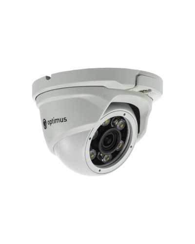 IP-E042.1(2.8)PL. Видеокамера IP купольная. Optimus в Ангарске